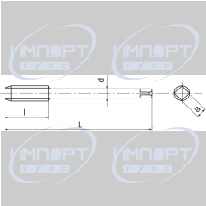 OSG M 16x2 S-POT-LH DIN 376